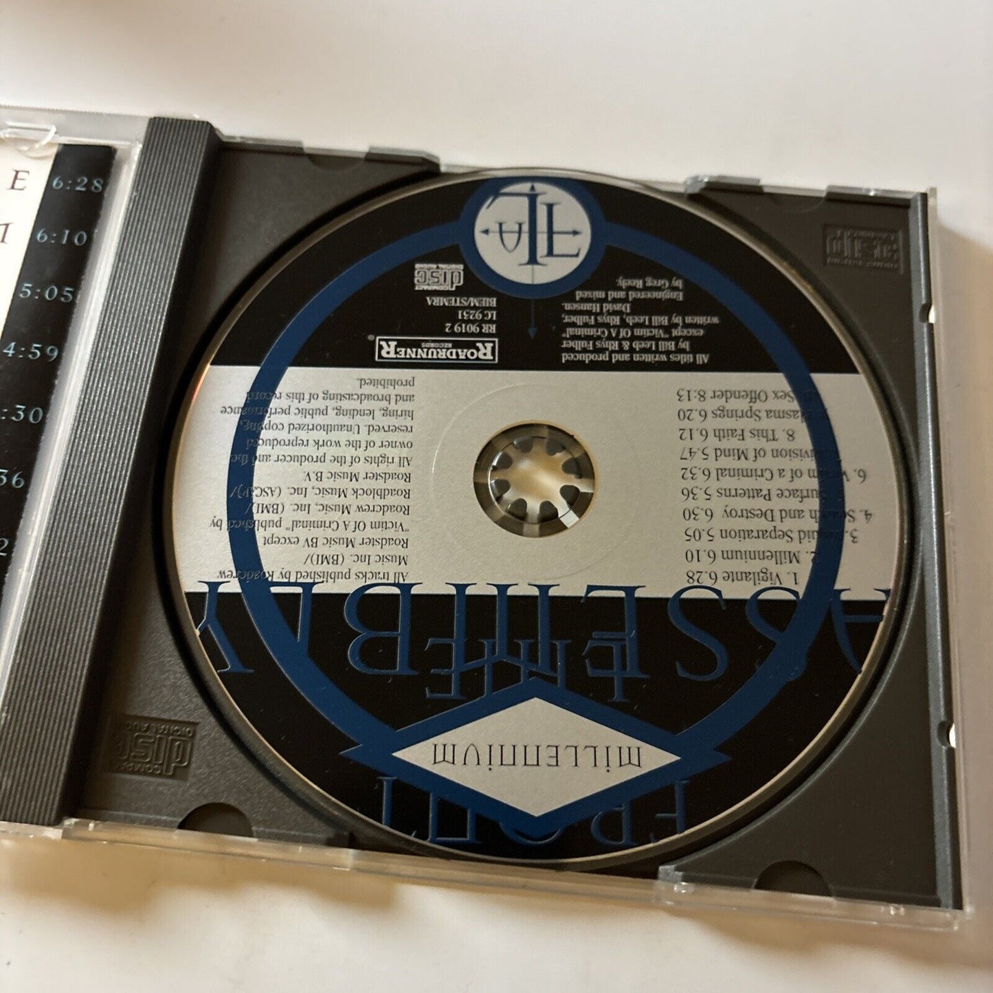 Front Line Assembly - Millennium (CD, 1994)