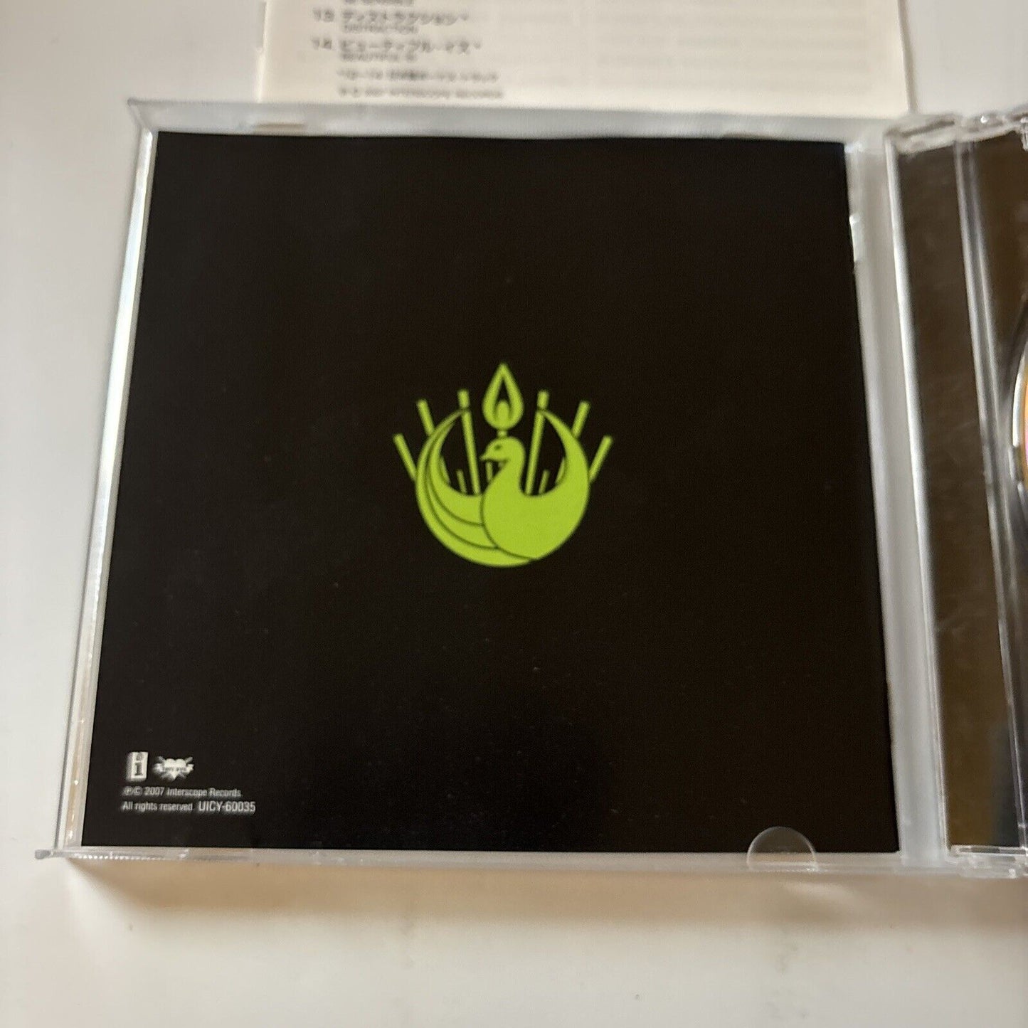 Jimmy Eat World - Chase The Light [Japan Bonus Track] (CD 2007) Japan Uicy-60035