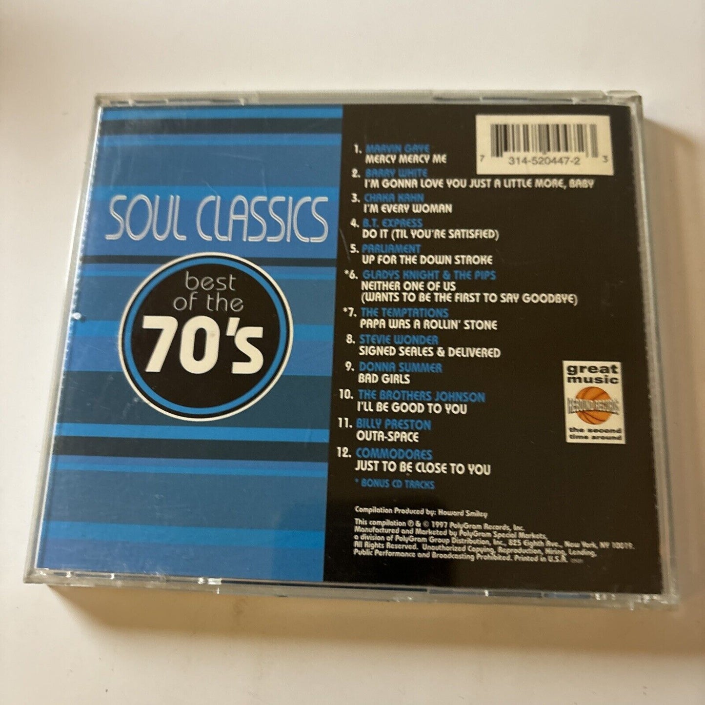 Soul Classics: Best of the 70's by Various Artists (CD, 1998)