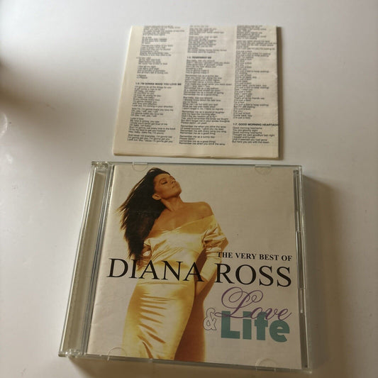 The Very Best Of Diana Ross - Love & Life (CD, 2001) Japan Tocp-65892-93