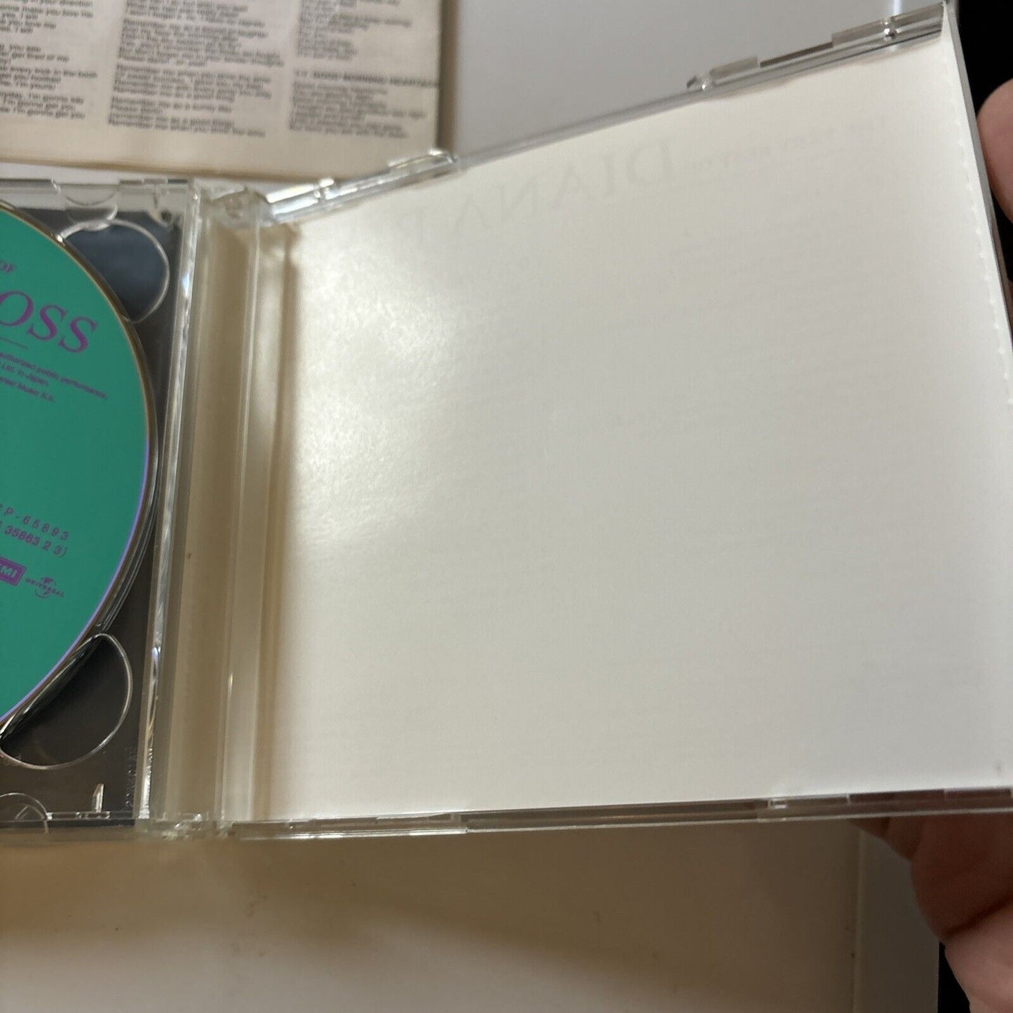 The Very Best Of Diana Ross - Love & Life (CD, 2001) Japan Tocp-65892-93