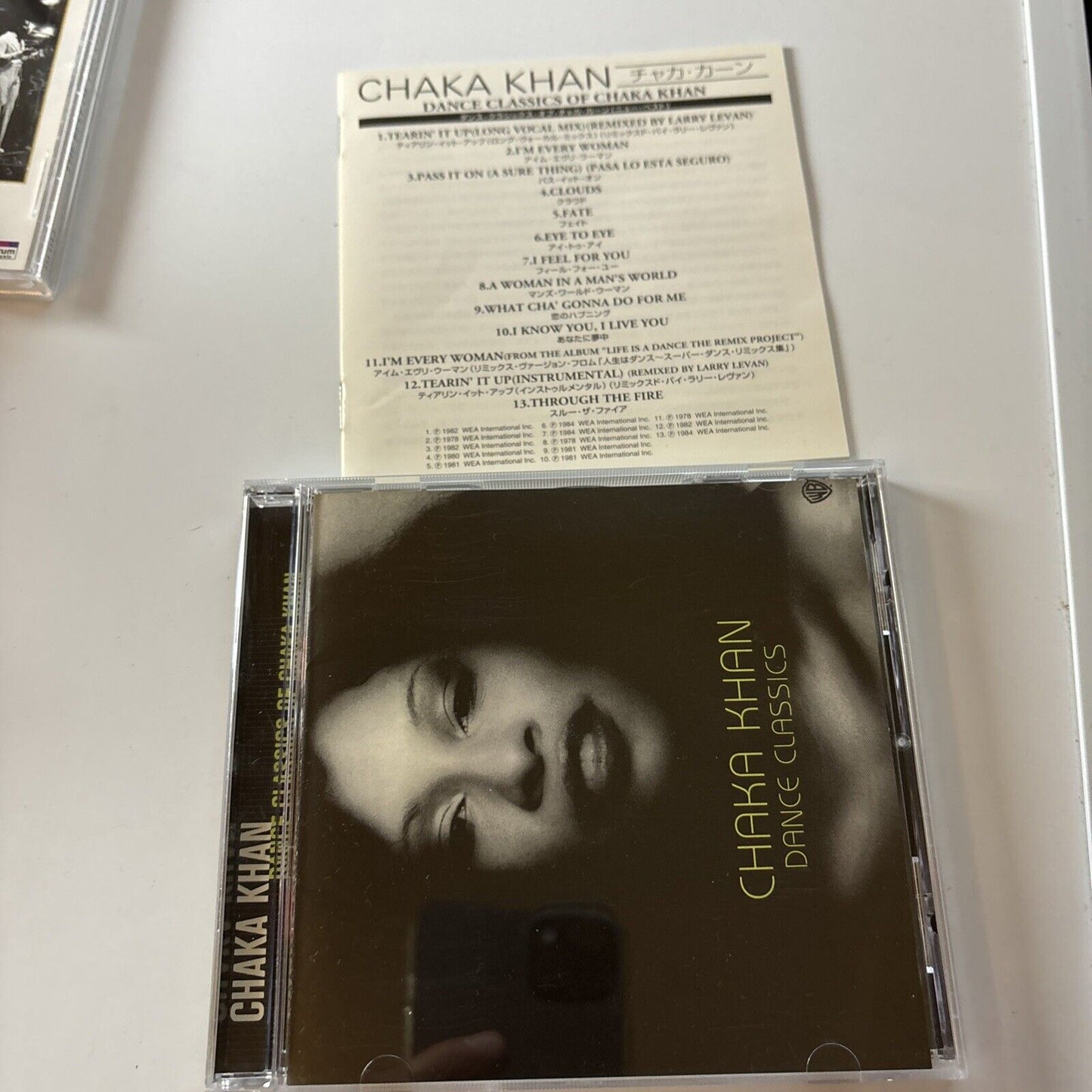 Chaka Khan - Dance Classics (CD, 1999) WPCR-10085 Japan