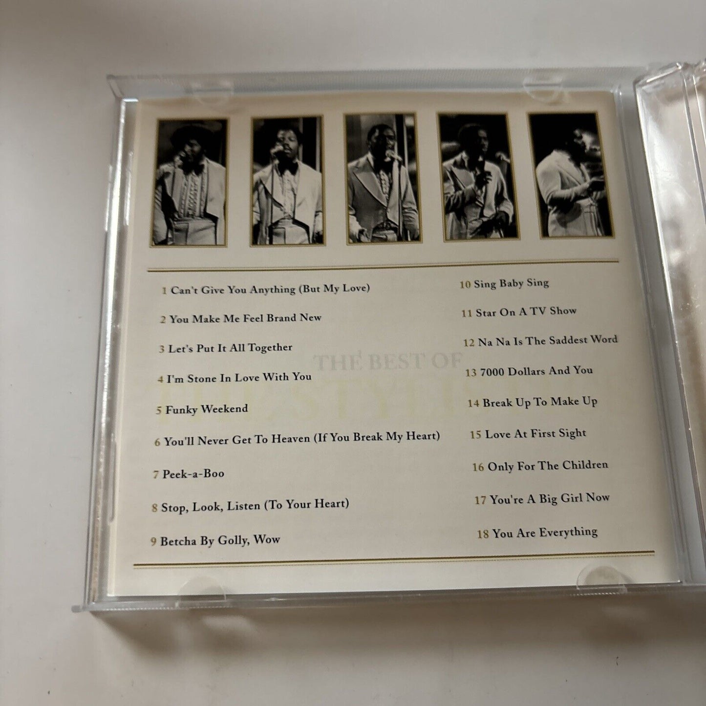 The Stylistics - The Best of the Stylistics (CD, 1996) 551-114-2