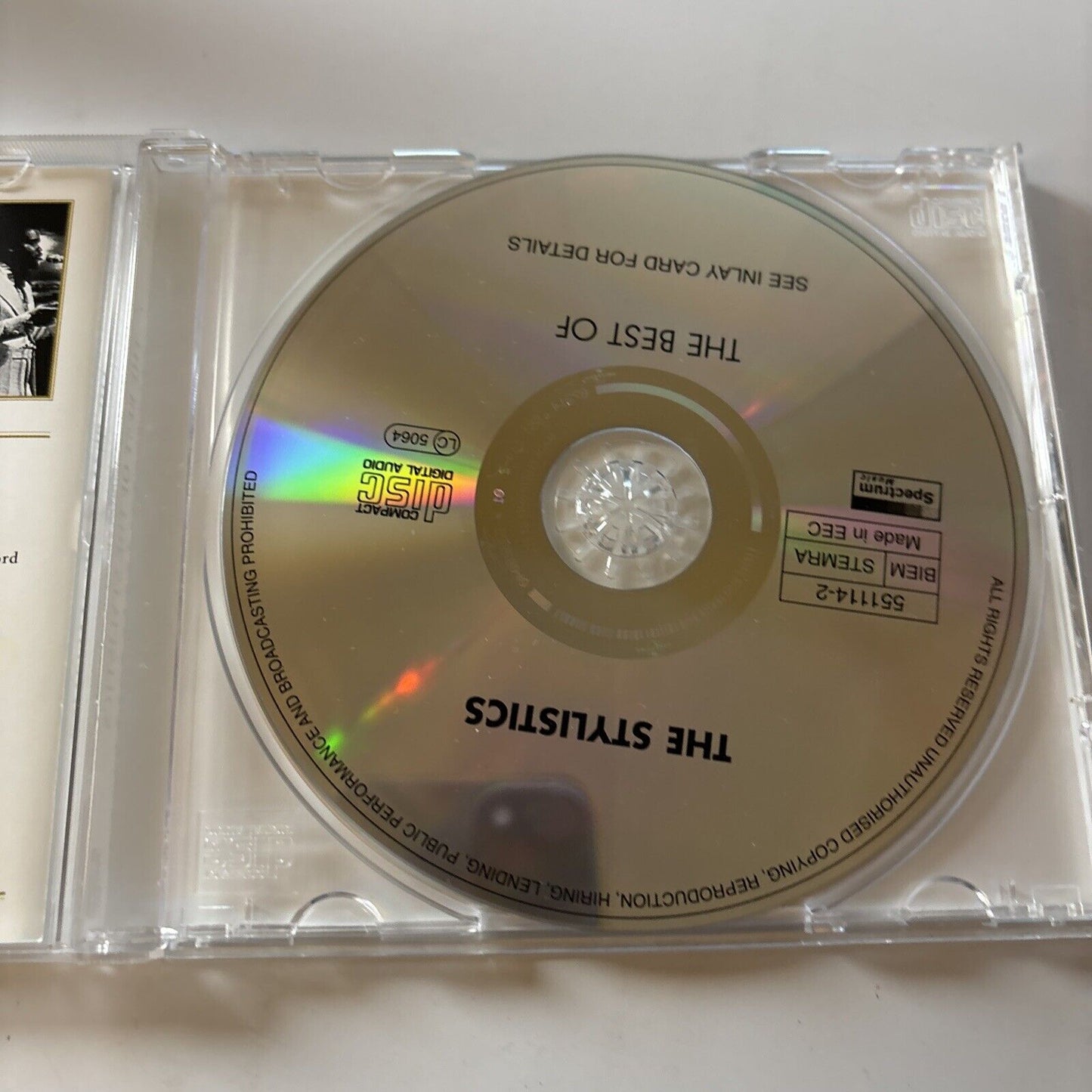 The Stylistics - The Best of the Stylistics (CD, 1996) 551-114-2