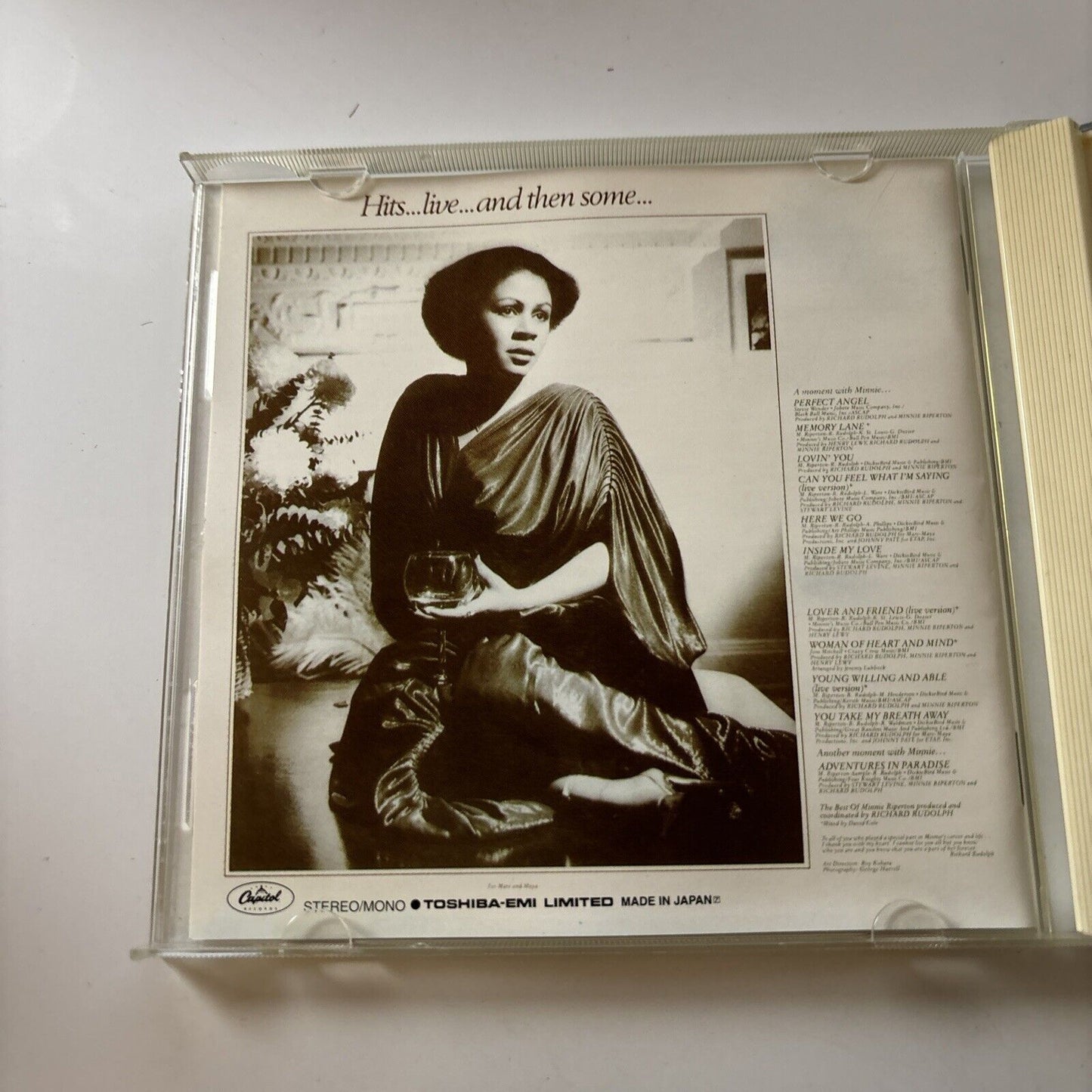 Minnie Riperton - The Best Of Minnie Riperton (CD, 1998) Japan Tocp-3443