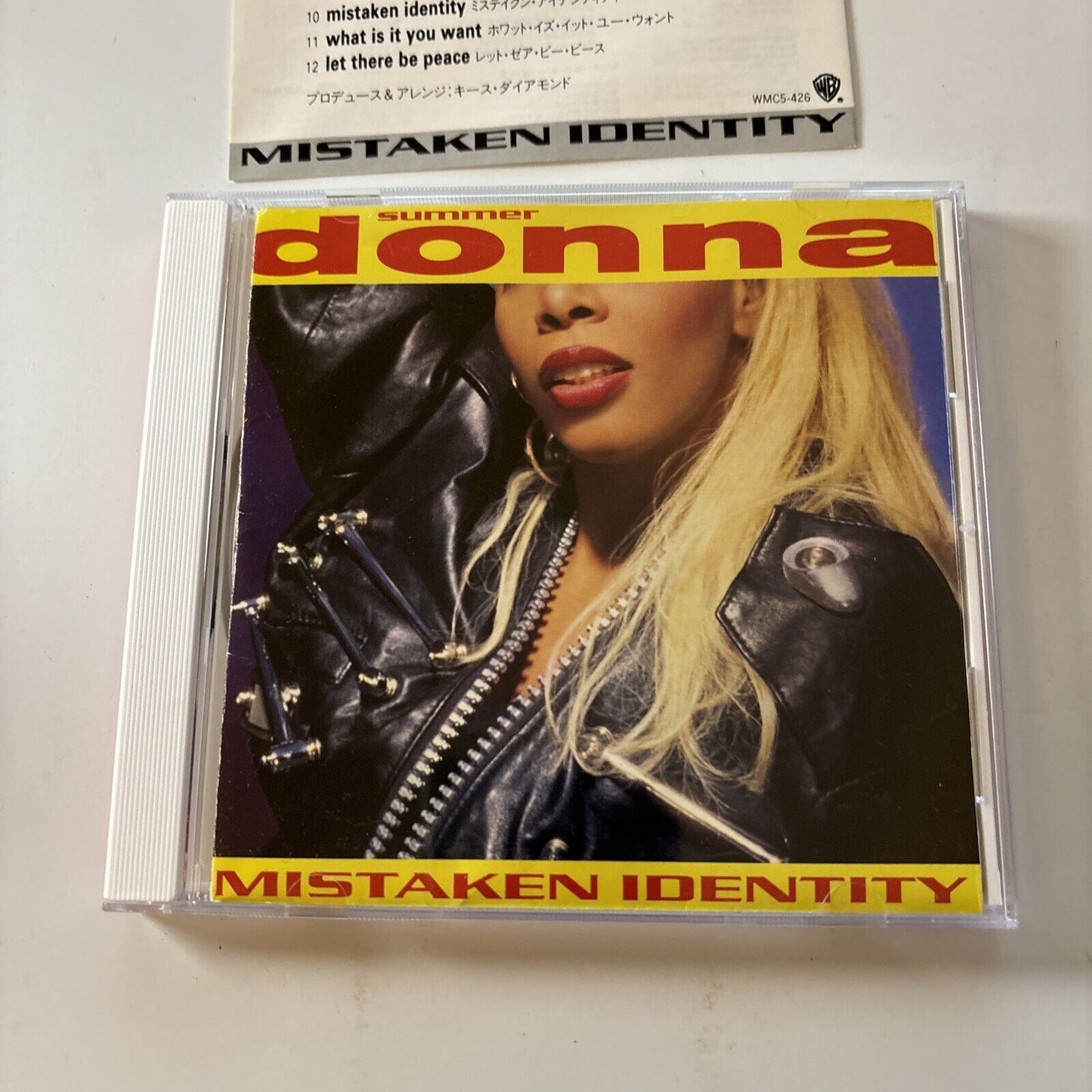 Donna Summer - Mistaken Identity (CD, 1991) Japan Wmc5-426