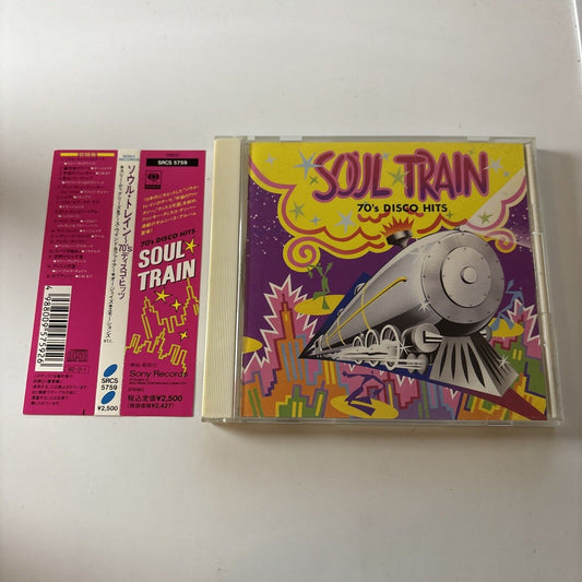 Soul Train - 70's Disco Hits (CD, 1992) Japan Obi Srcs-5759