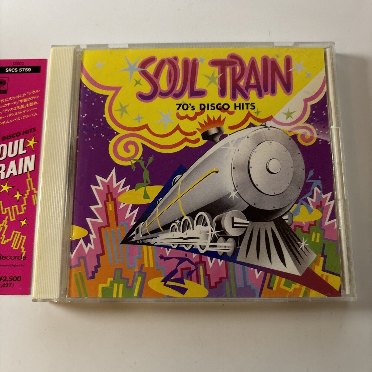 Soul Train - 70's Disco Hits (CD, 1992) Japan Obi Srcs-5759