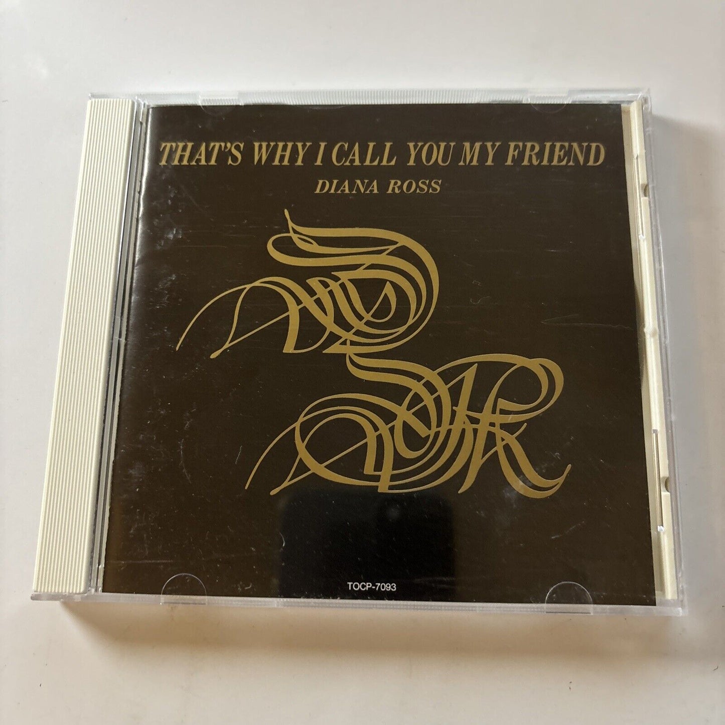 Diana Ross - That's Why I Call You My Friend (CD, 1992) Japan Tocp-7093