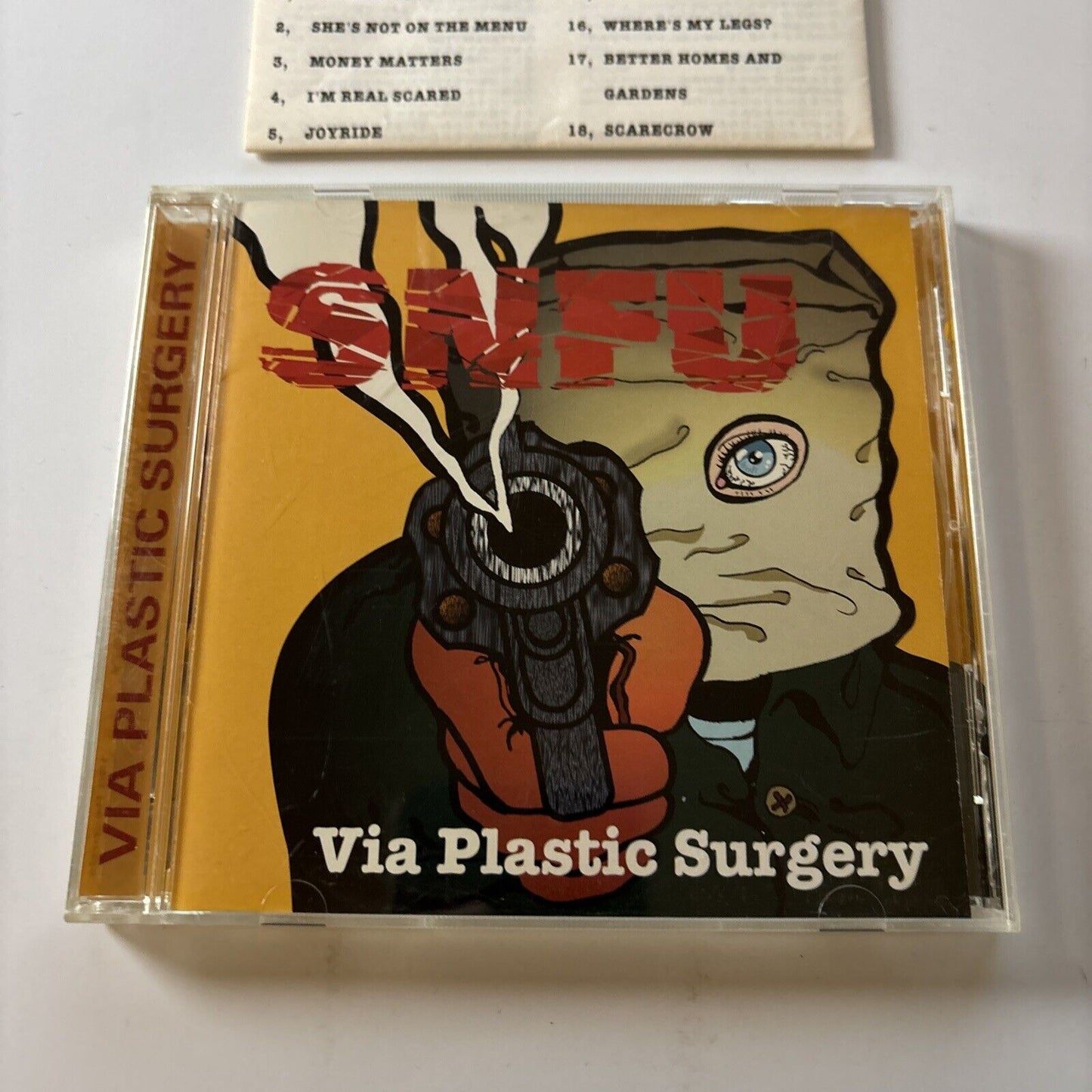 SNFU - Via Plastic Surgery (CD, 1998) Japan Blck-85999