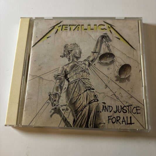 Metallica - ..And Justice for All [Japan Bonus Track] (CD, 1988) Japan 25dp-5178