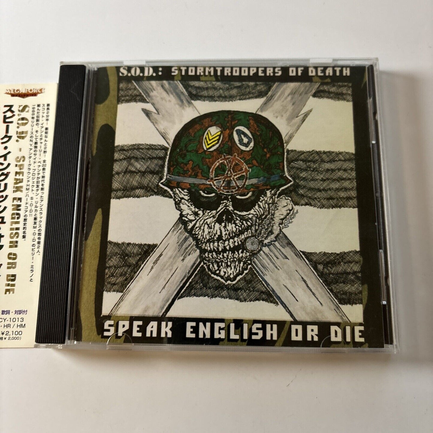 Stormtroopers Of Death - Speak English Or Die (CD, 1998) Japan Obi Rccy-1013