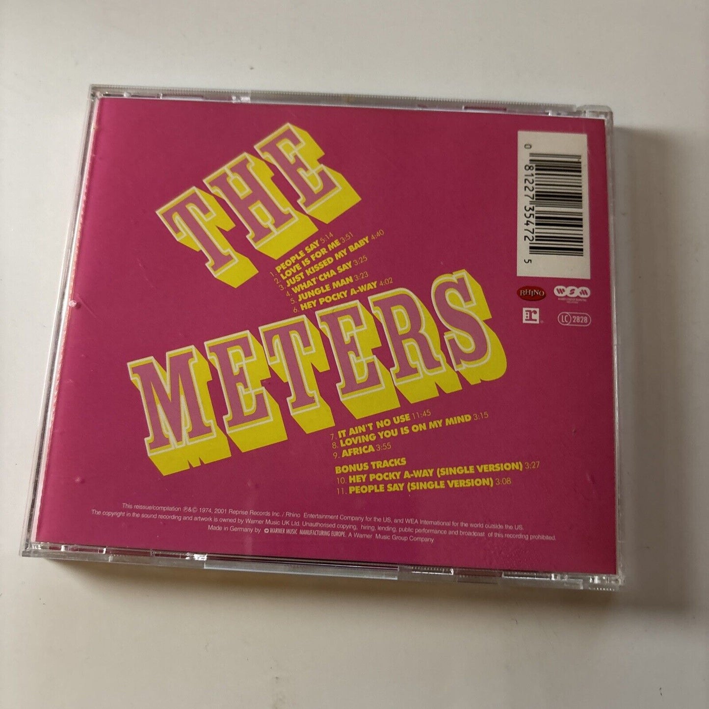 The Meters - Rejuvenation (CD, 2001)