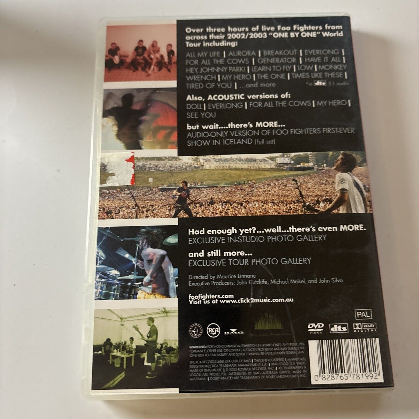 Foo Fighters - Everywhere but Home (DVD, 2003) All Regions