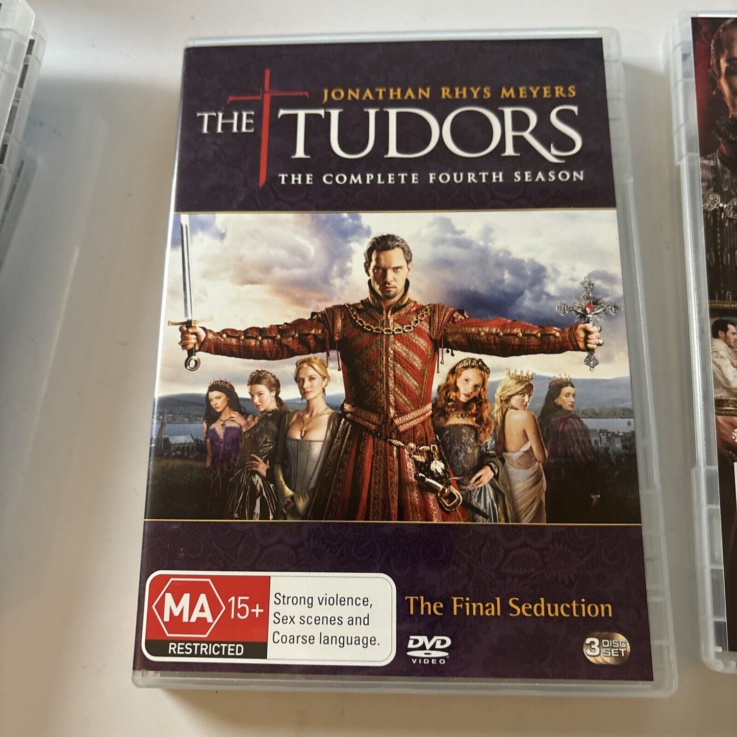 The Tudors : Complete Season 1 2 3 4 (DVD, 2010, 12-Disc) Region 4