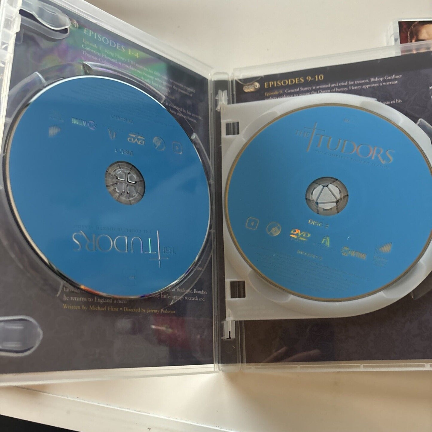 The Tudors : Complete Season 1 2 3 4 (DVD, 2010, 12-Disc) Region 4