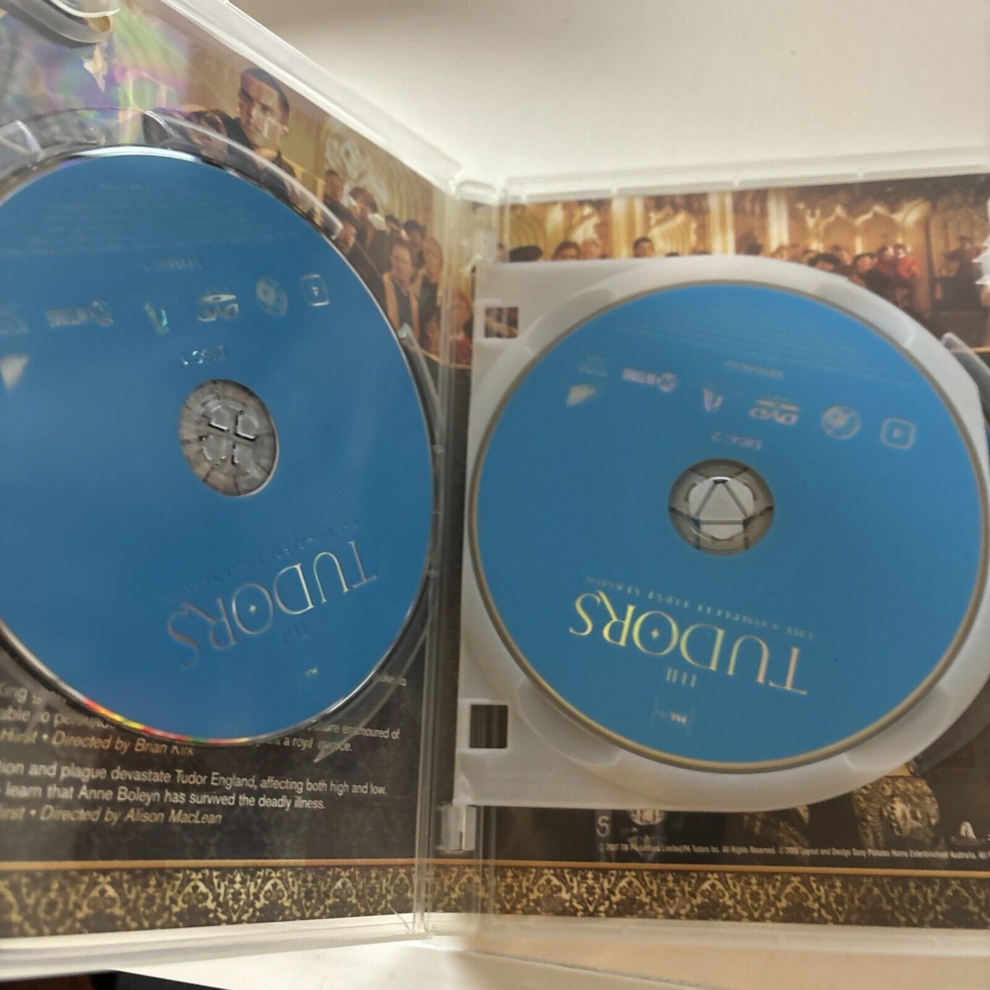 The Tudors : Complete Season 1 2 3 4 (DVD, 2010, 12-Disc) Region 4