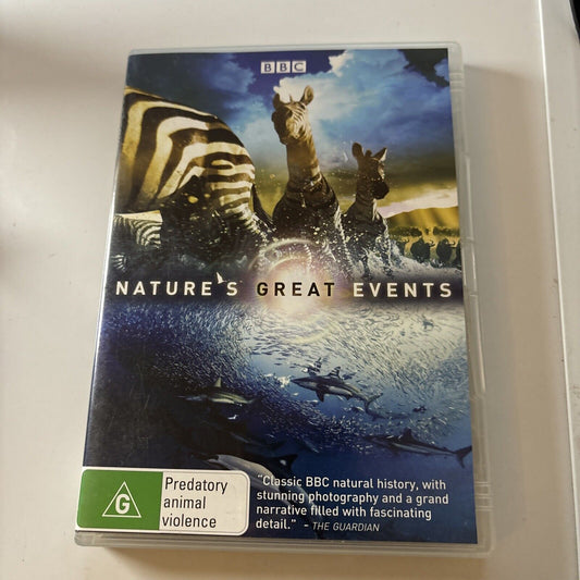 BBC Nature's Great events (DVD, 2009) David Attenborough Region 4