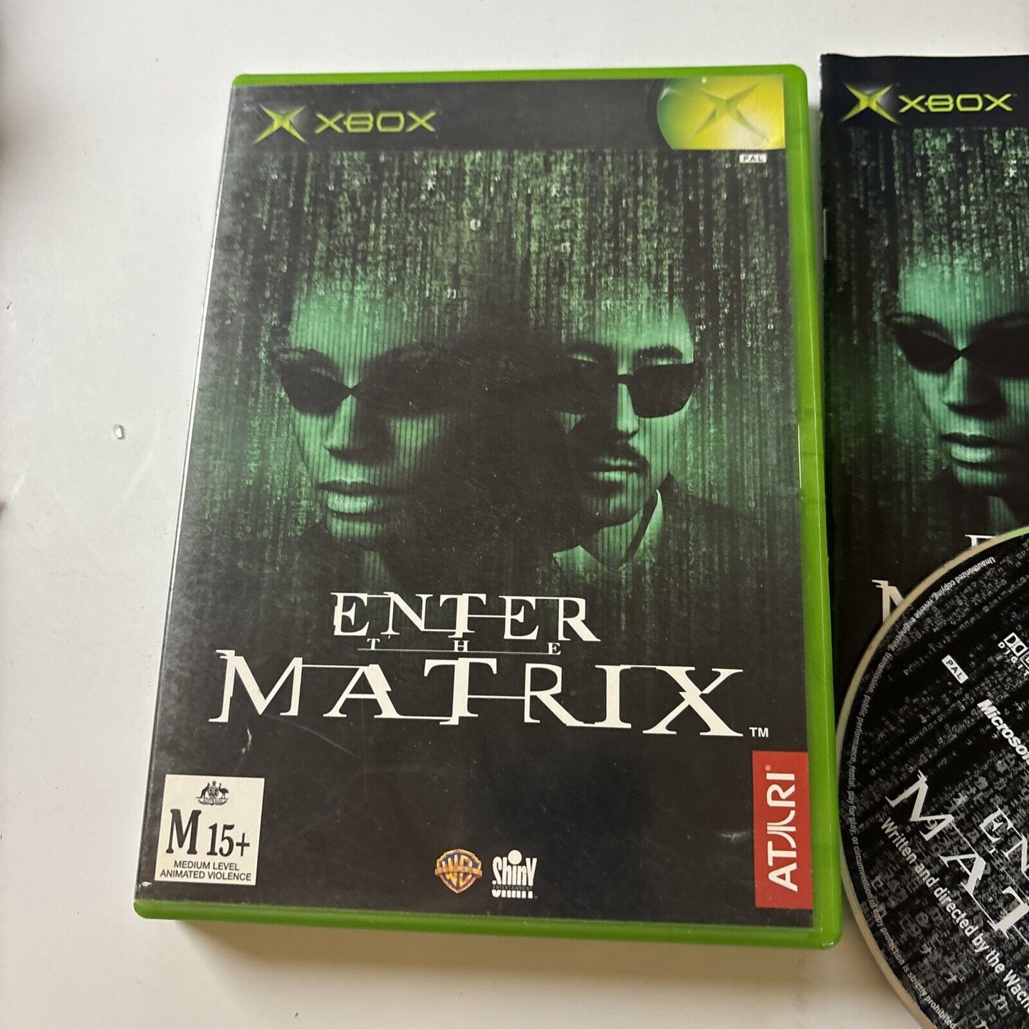 Enter The Matrix - Microsoft Xbox Original Game (PAL, 2003) Manual  Included