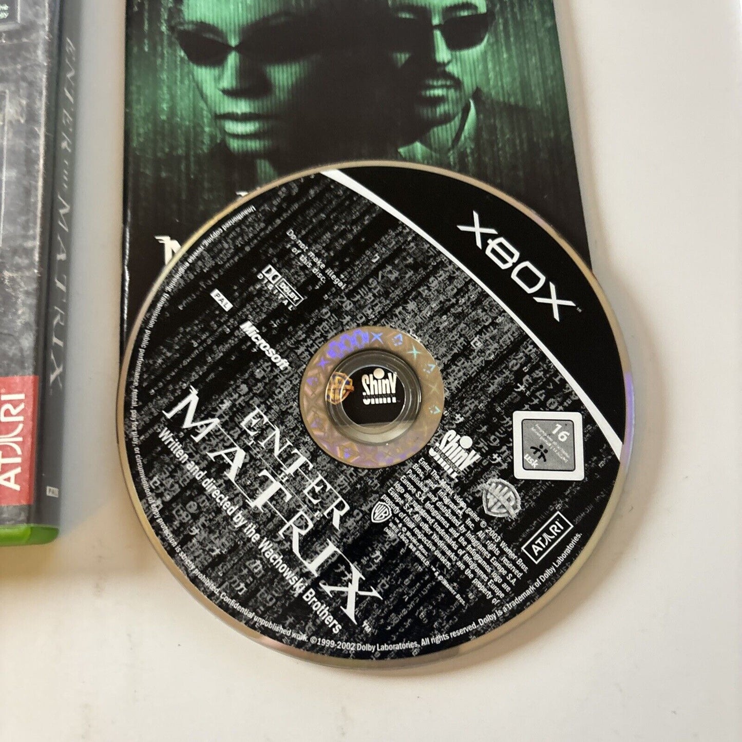 Enter The Matrix - Microsoft Xbox Original Game (PAL, 2003) Manual  Included