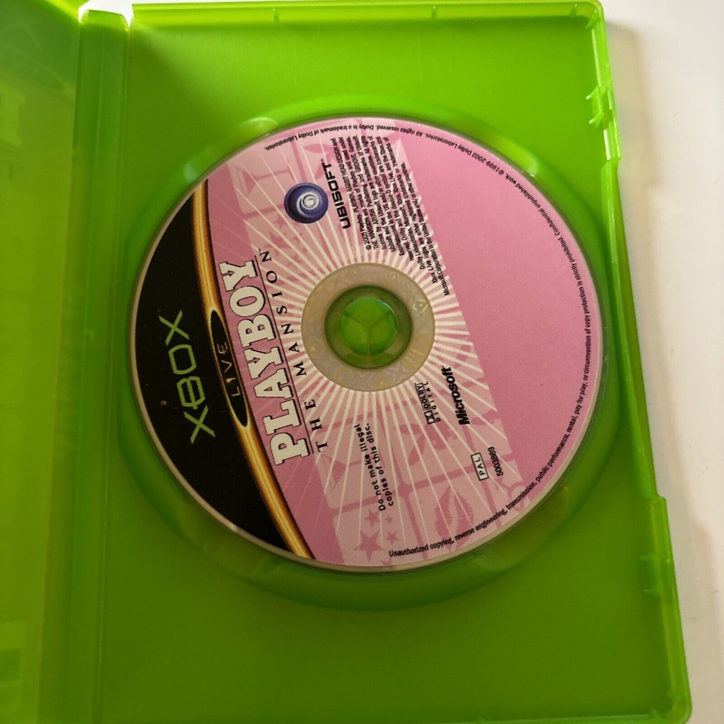 Playboy The Mansion Microsoft Xbox Game - Original X-Box Pal