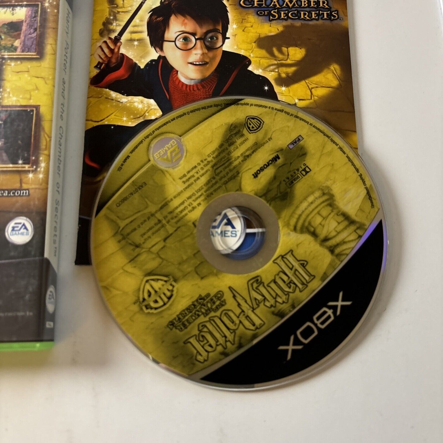 Harry Potter & The Chamber Of Secrets / Goblet Of Fire Xbox Original Manual PAL