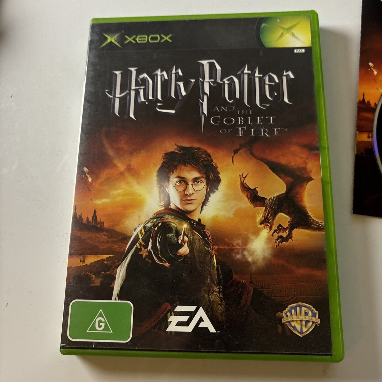 Harry Potter & The Chamber Of Secrets / Goblet Of Fire Xbox Original Manual PAL