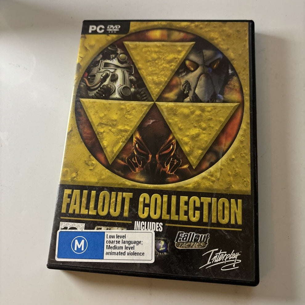 Fallout Collection: Fallout / Fallout 2 / Fallout Tactics PC DVD-ROM 1 ...