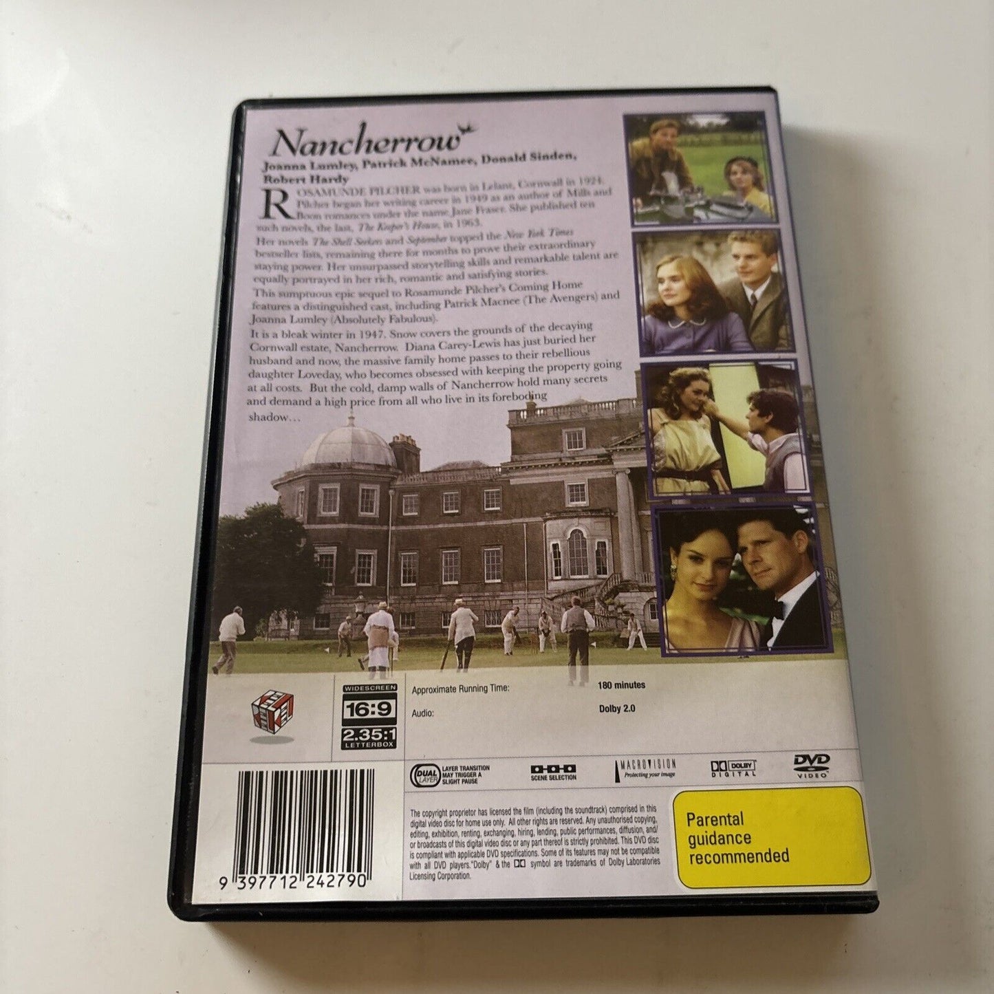 Rosamunde Pilcher - Nancherrow (DVD, 1999) Joanna Lumley NEW Region 4