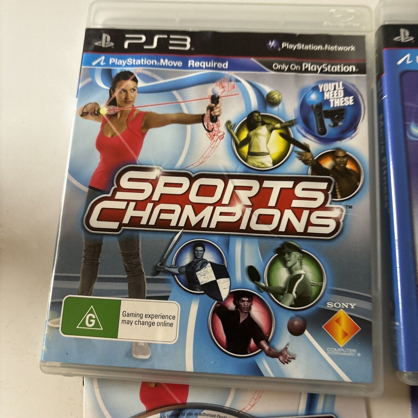 Sports Champions / Move Fitness Sony PlayStation 3 PS3 Move Manual