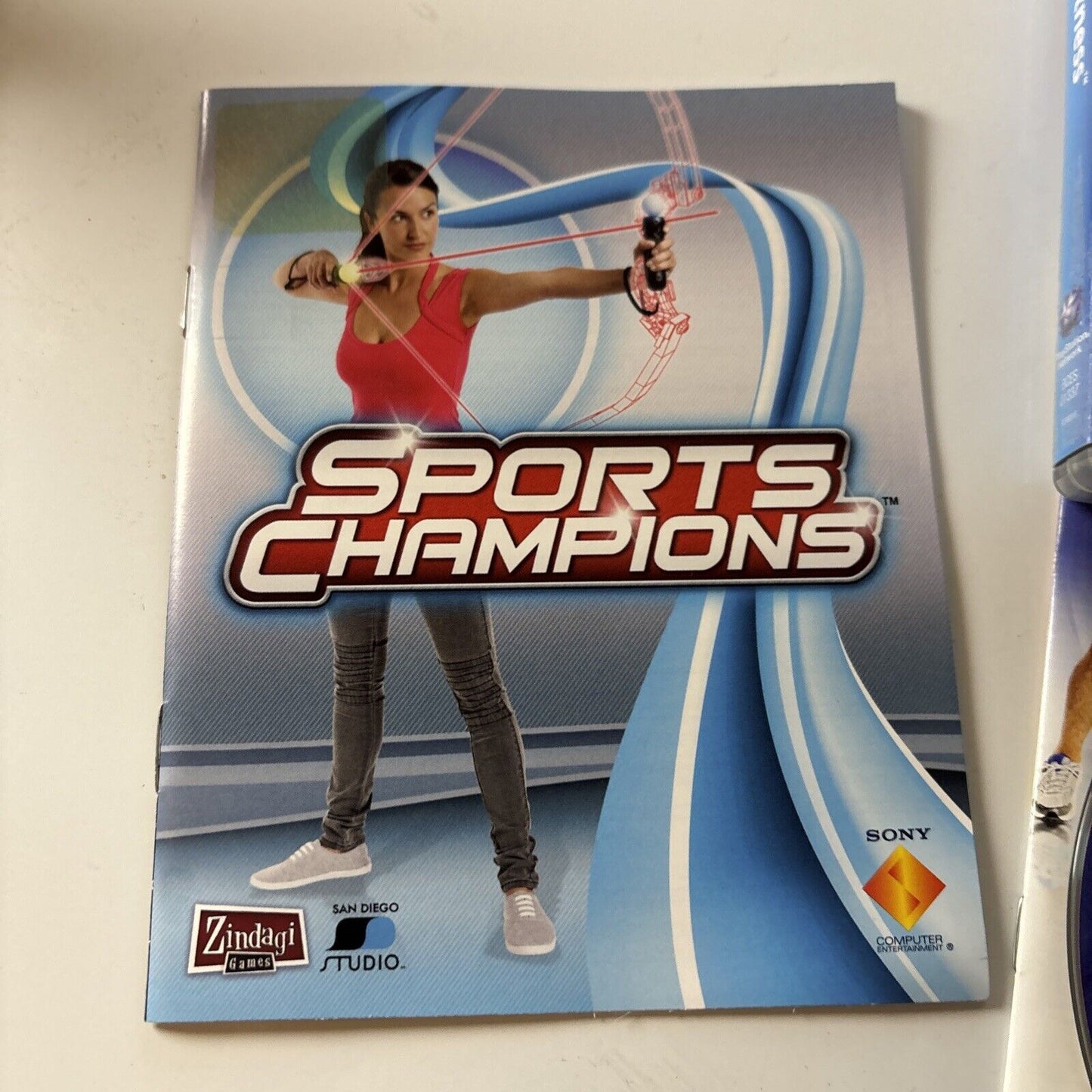 Sports Champions / Move Fitness Sony PlayStation 3 PS3 Move Manual