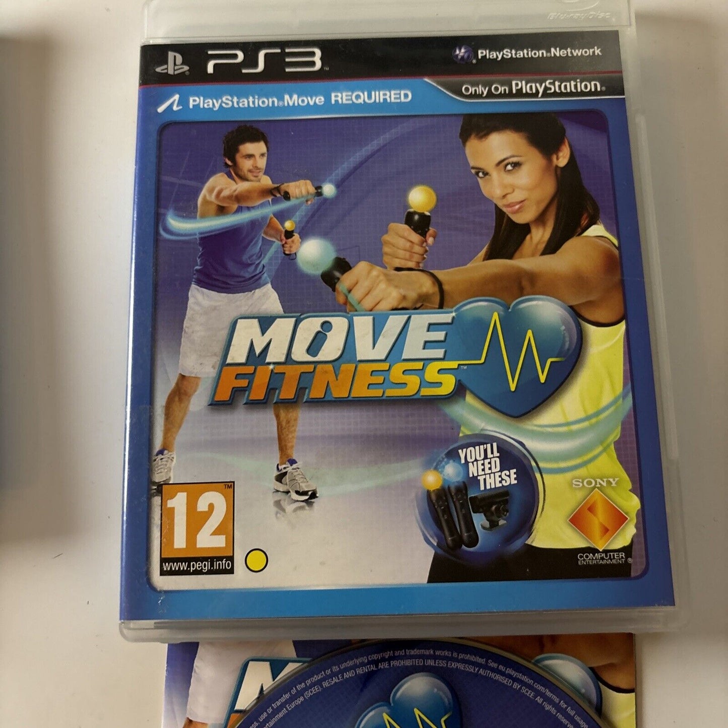 Sports Champions / Move Fitness Sony PlayStation 3 PS3 Move Manual