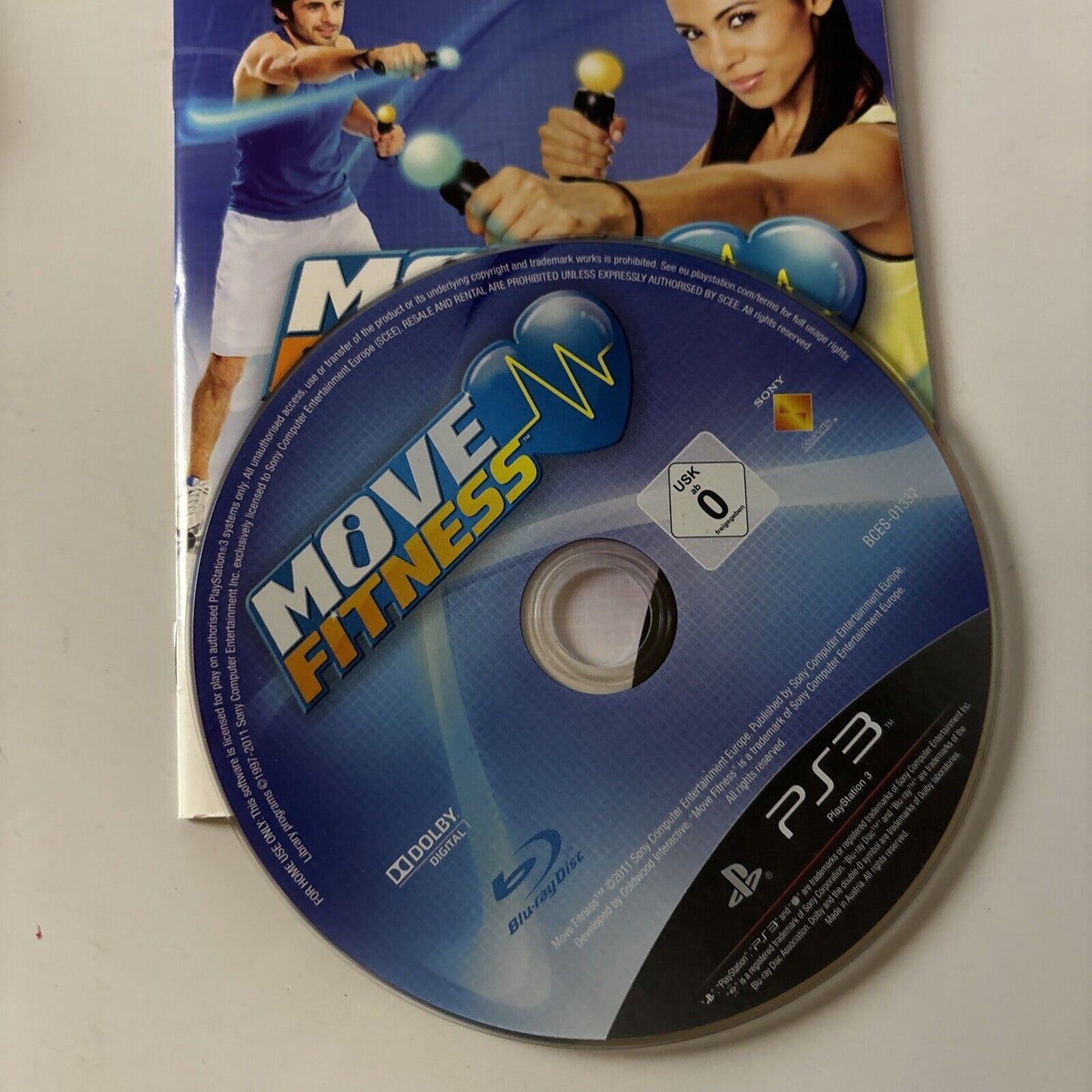 Sports Champions / Move Fitness Sony PlayStation 3 PS3 Move Manual