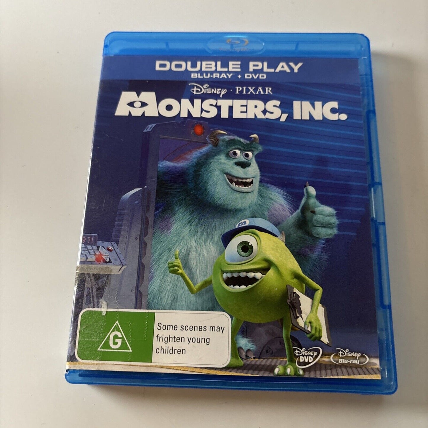 monsters inc dvd 2001 Monsters, Inc. (Blu-ray + DVD, 2001) Steve Buscemi, John Goodman All R – Retro Unit