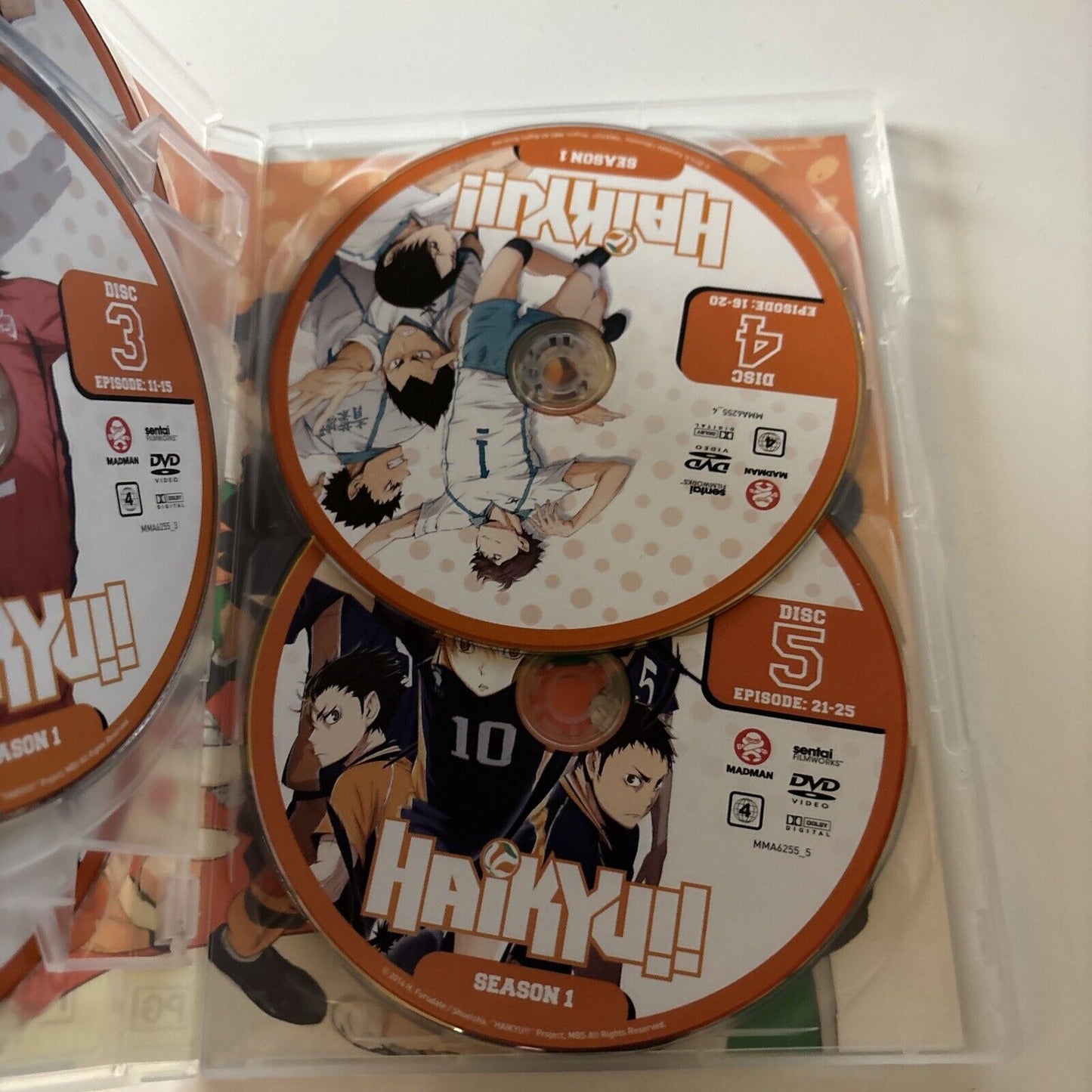 Haikyu!! : Season 1 (DVD, 2014, 5-Disc) Region 4