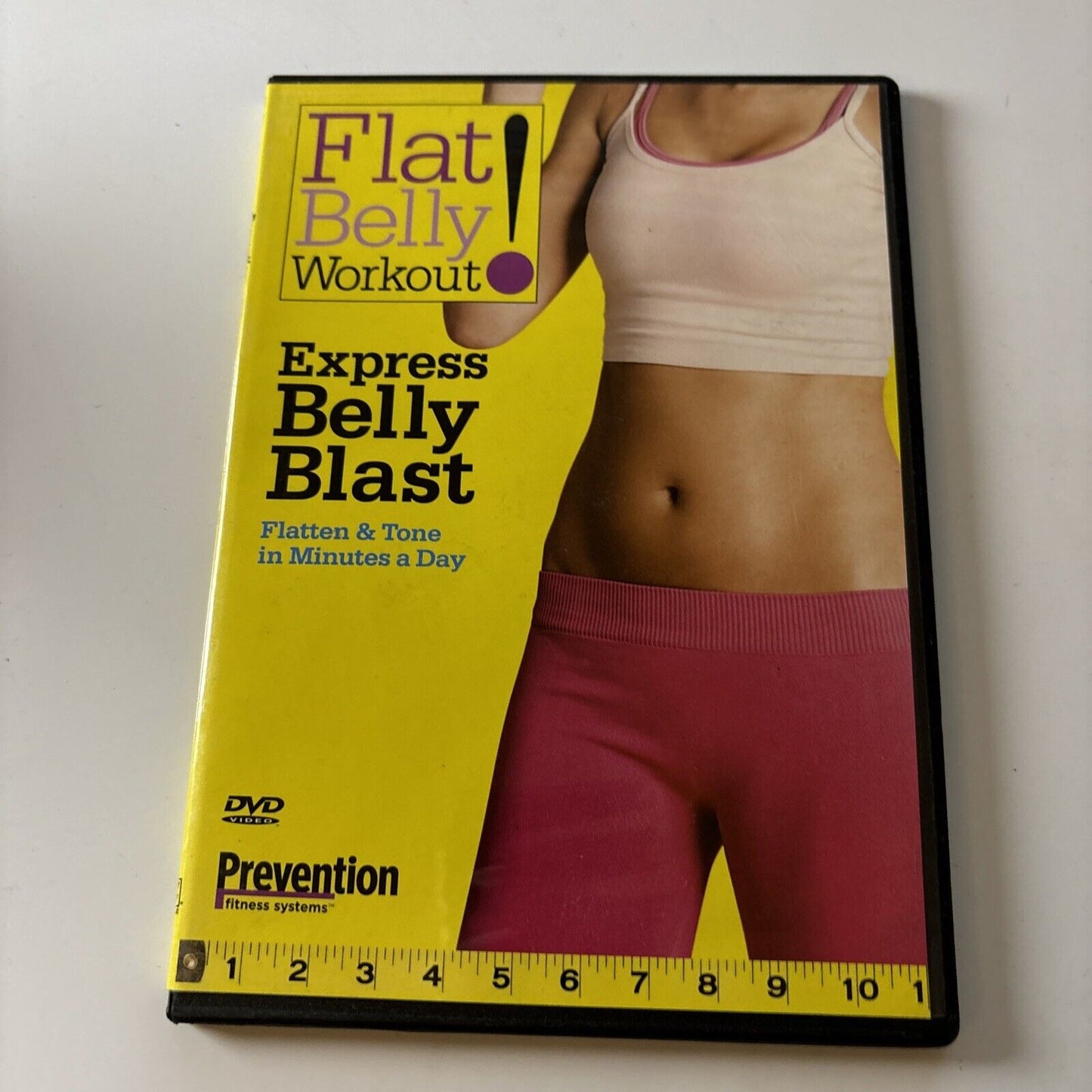 Flat Belly Workout! Express Belly Blast - Prevention Fitness System DVD NEW