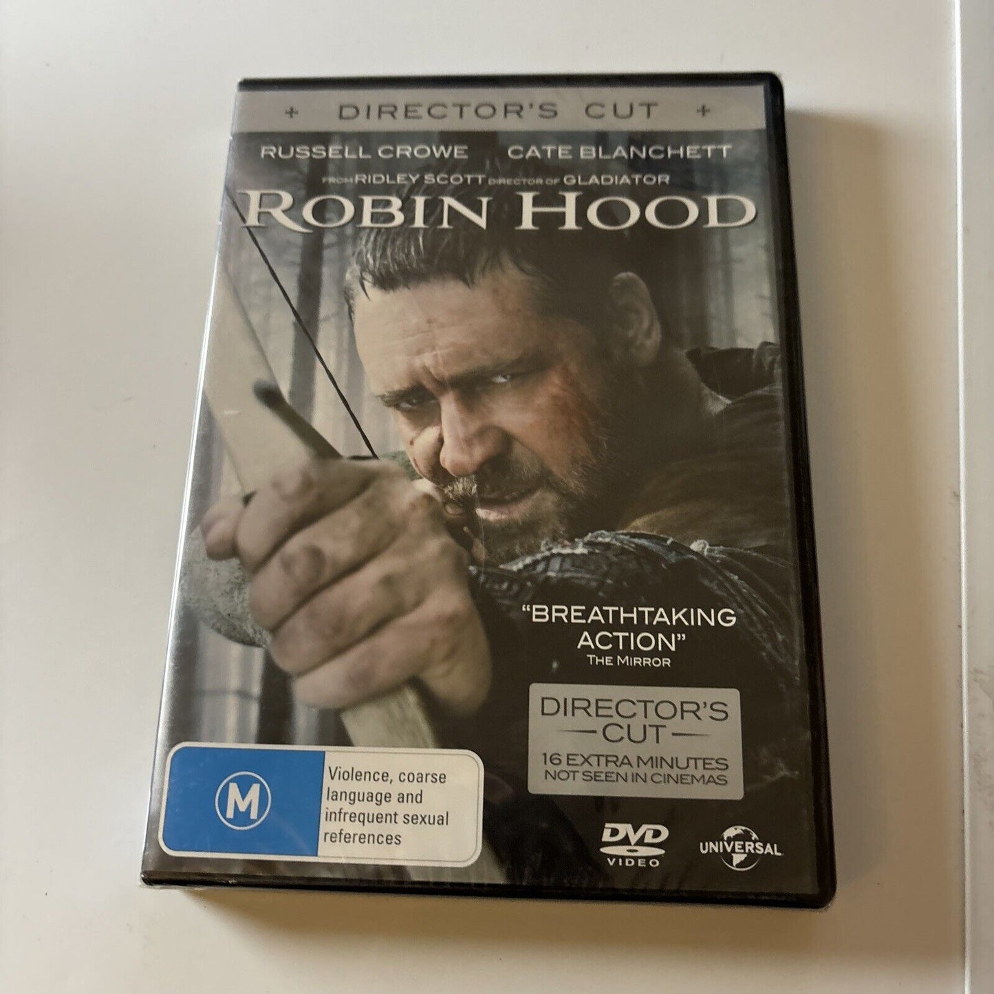 Robin Hood - Extended Edition Director's Cut (DVD, 2010) Region 4 *New Sealed*