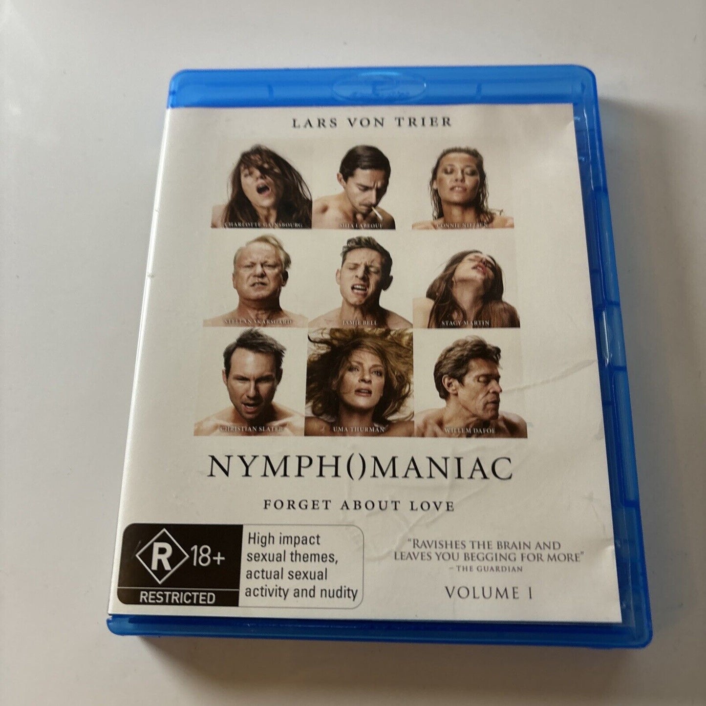 Nymphomaniac : Vol 1 (Blu-ray, 2013) Uma Thurman, Christian Slater Region B