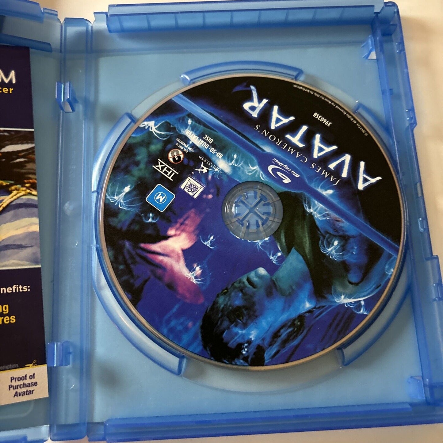 Avatar (Blu-ray, 2009)  Sam Worthington, Sigourney Weaver Region B