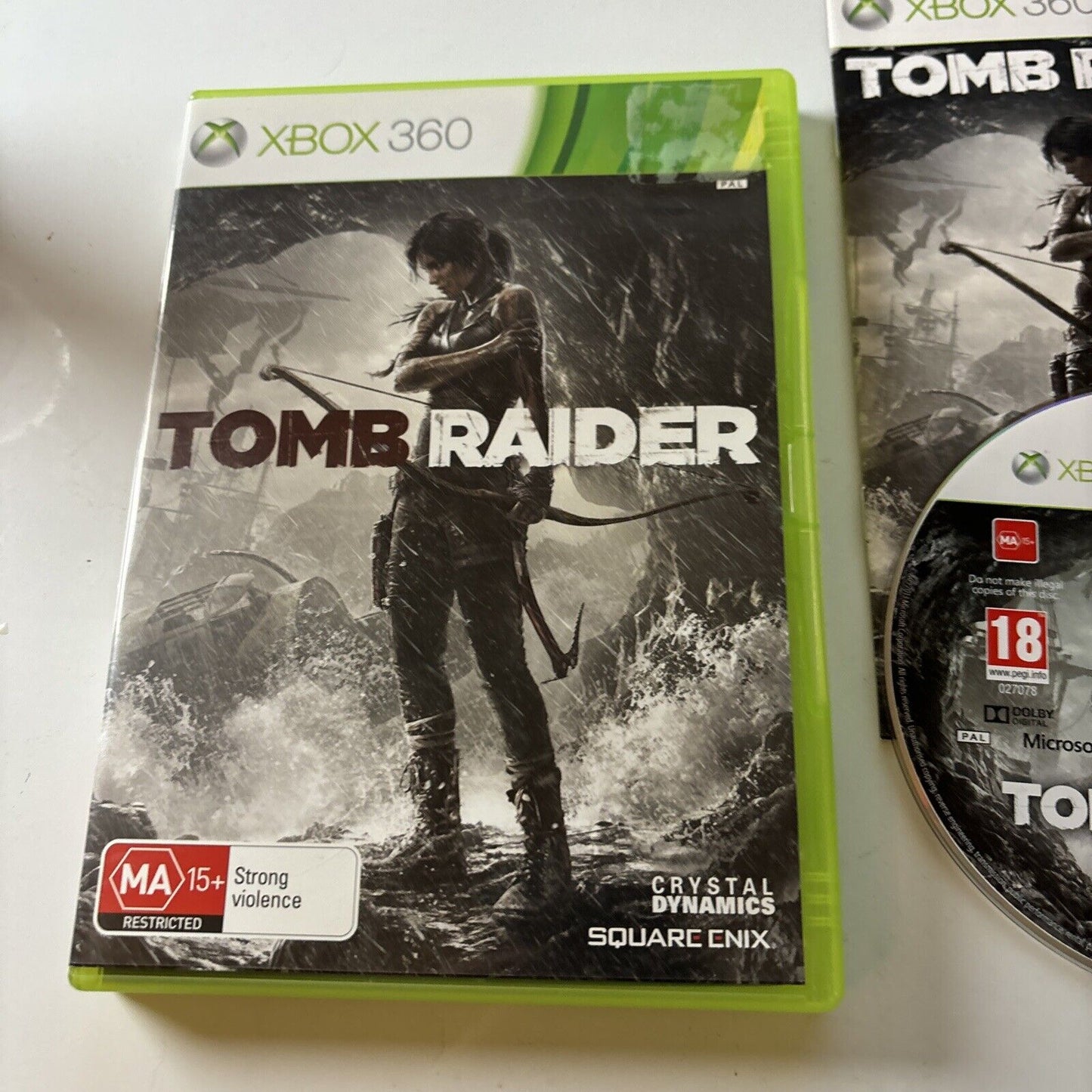 Tomb Raider - Xbox 360 PAL - Complete With Manual