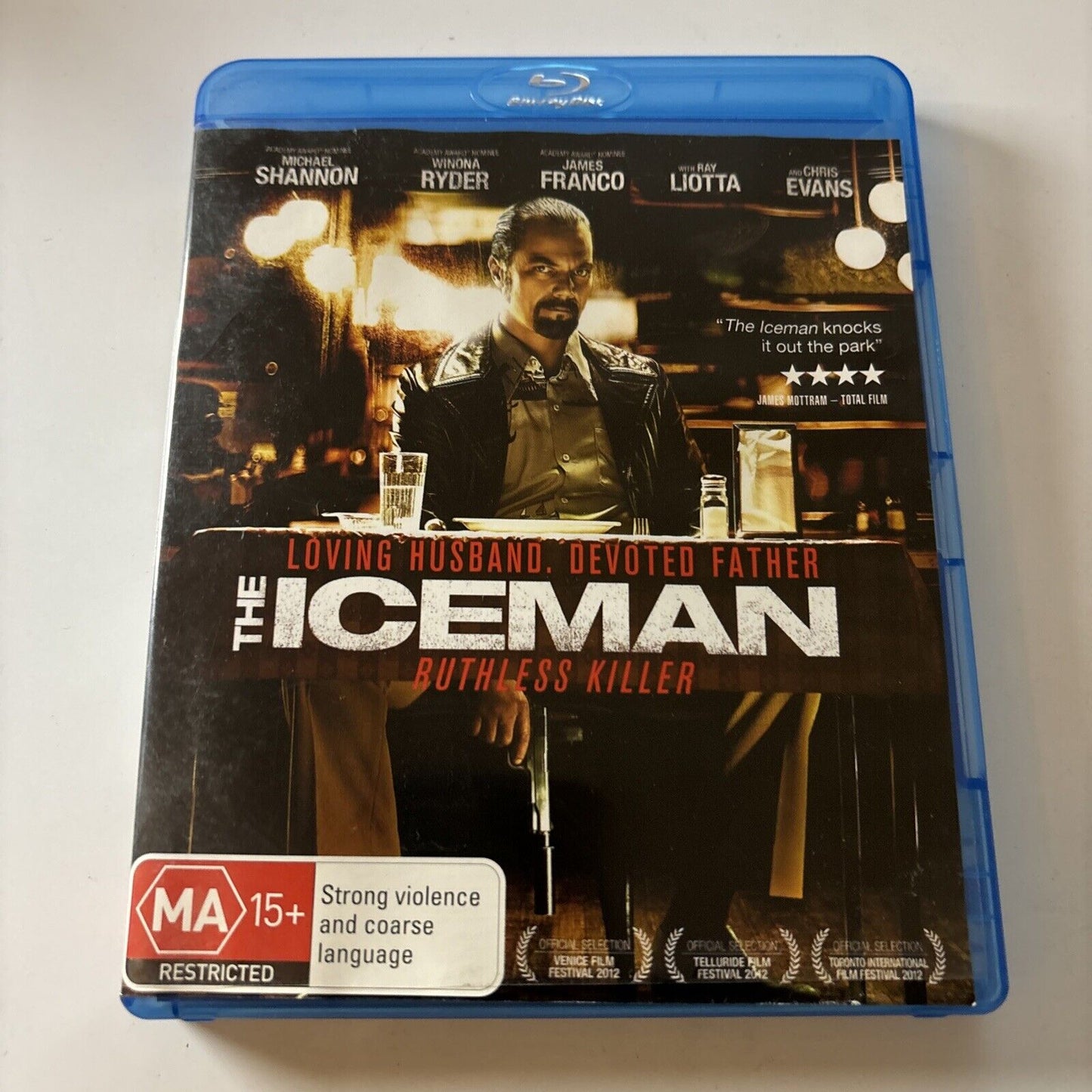 The Iceman (Blu-ray, 2012) David Schwimmer, Ray Liotta, James Franco Region B