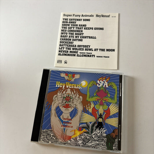 Super Furry Animals - Hey Venus! (CD, 2007) Japan Xocy-1003