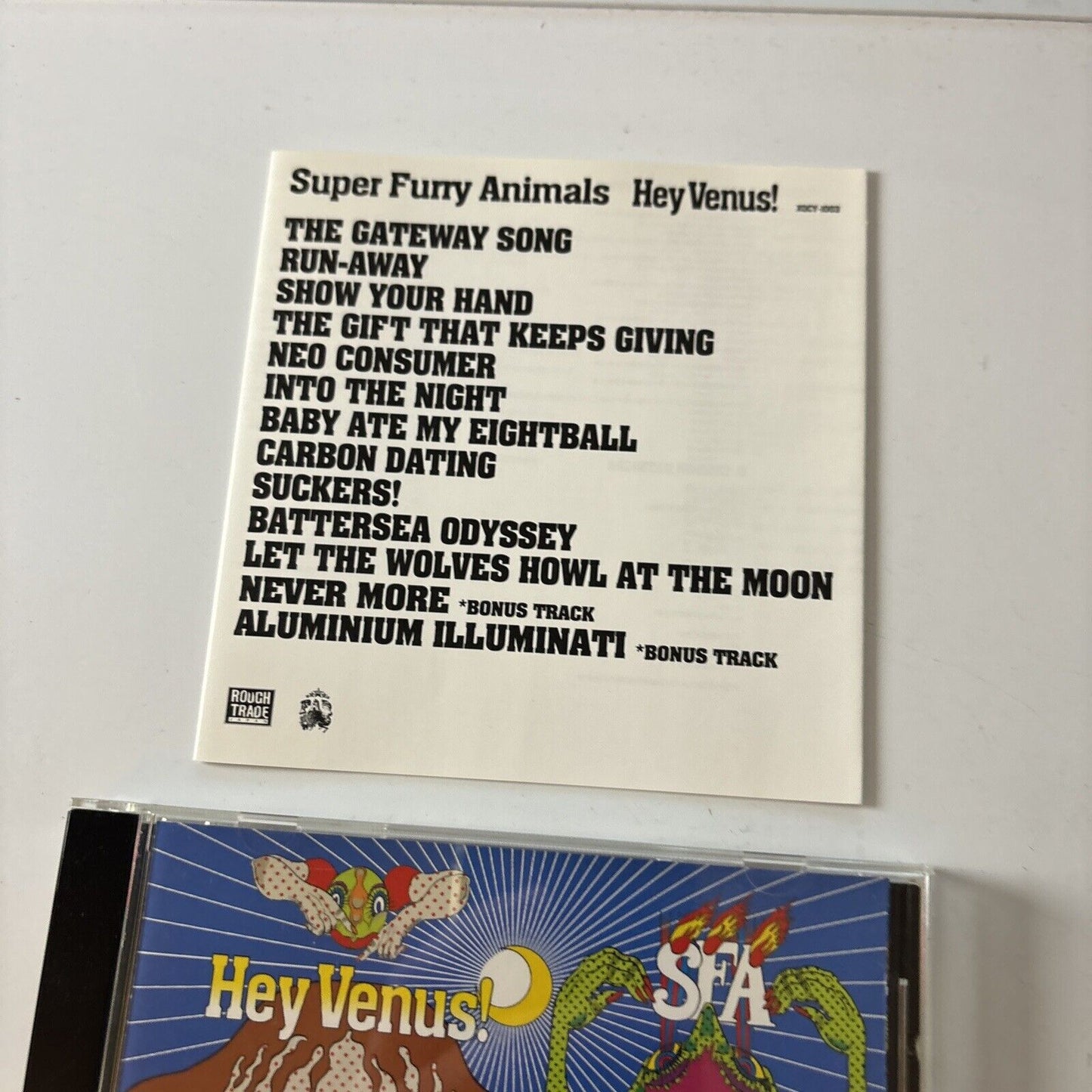 Super Furry Animals - Hey Venus! (CD, 2007) Japan Xocy-1003