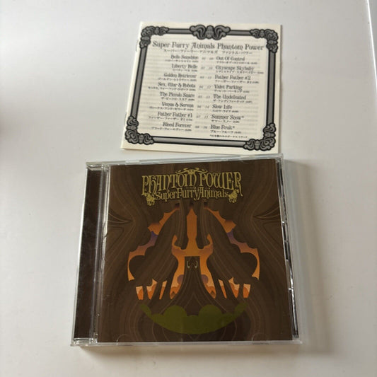 Super Furry Animals - Phantom Power [Japan Bonus] (CD, 2003) Japan Eicp-229