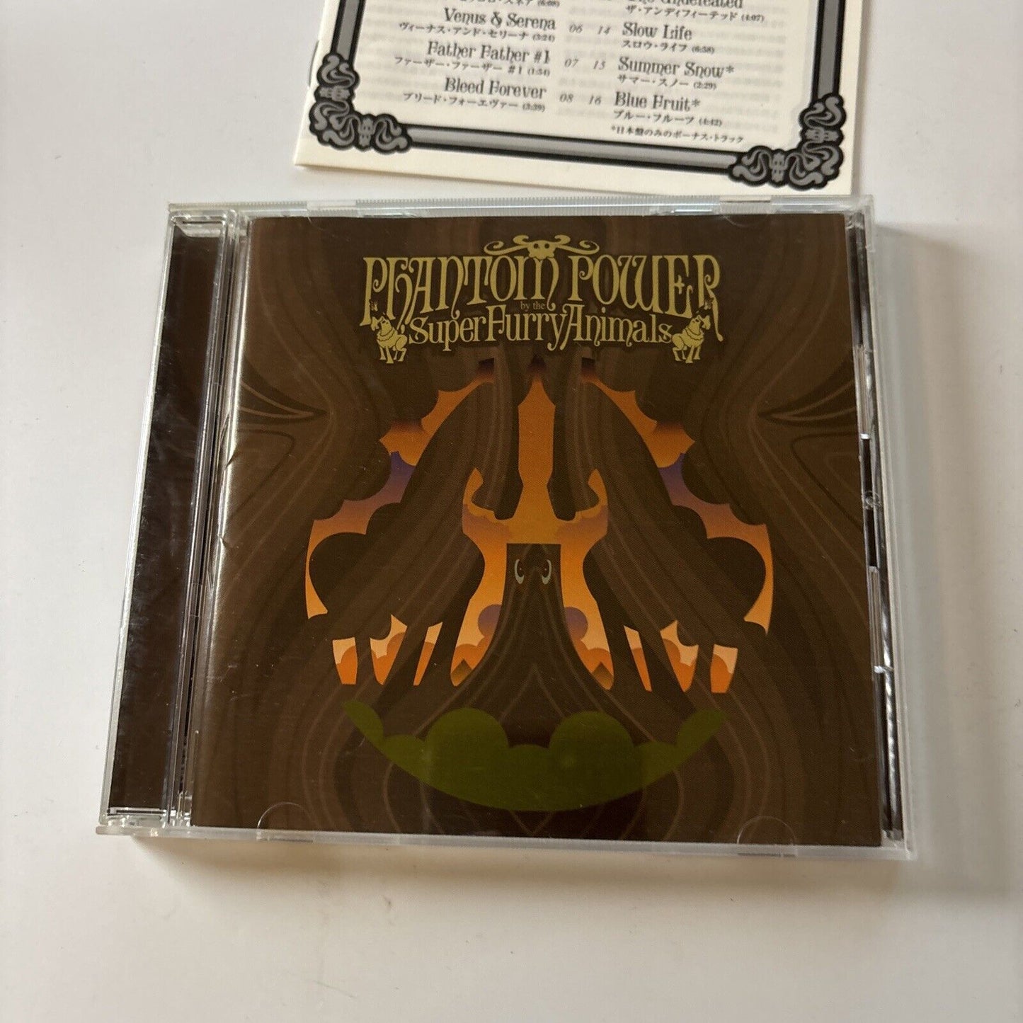Super Furry Animals - Phantom Power [Japan Bonus] (CD, 2003) Japan Eicp-229