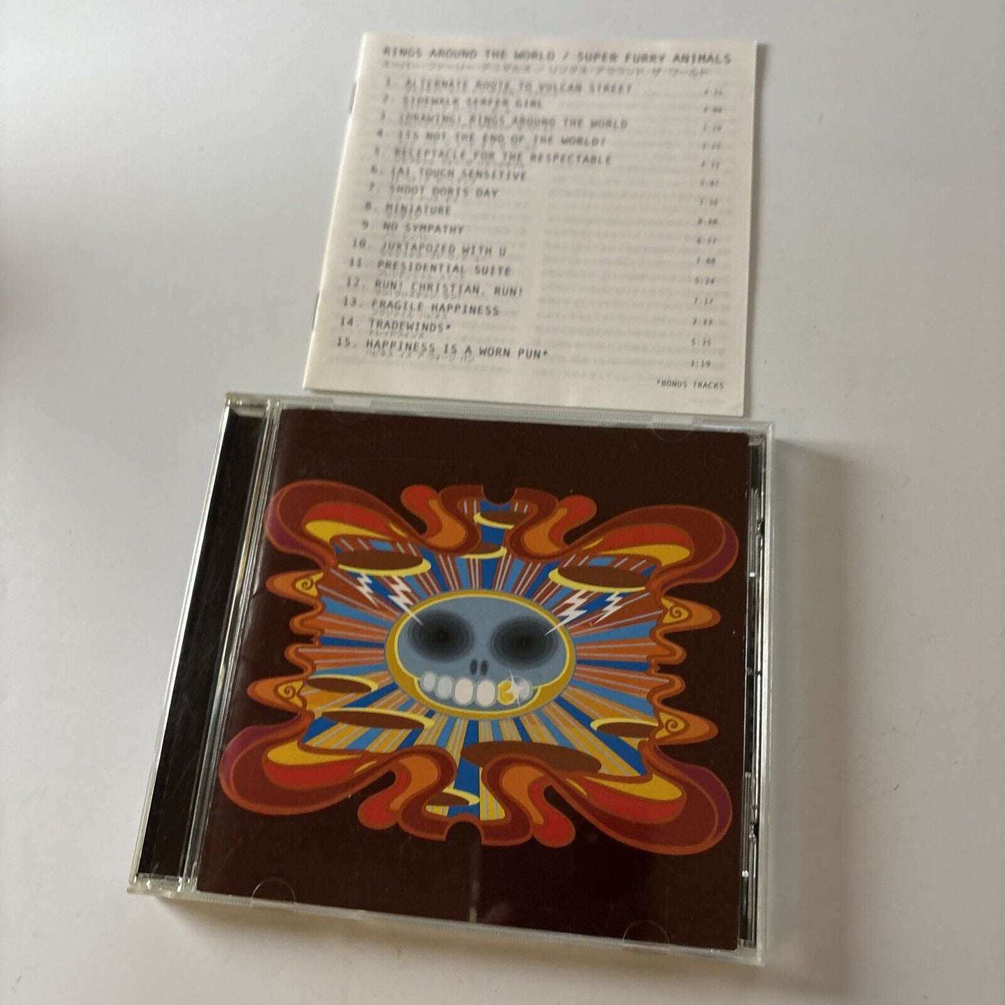 Super Furry Animals - Rings Around the World (CD, 2001) Japan Esca-8341