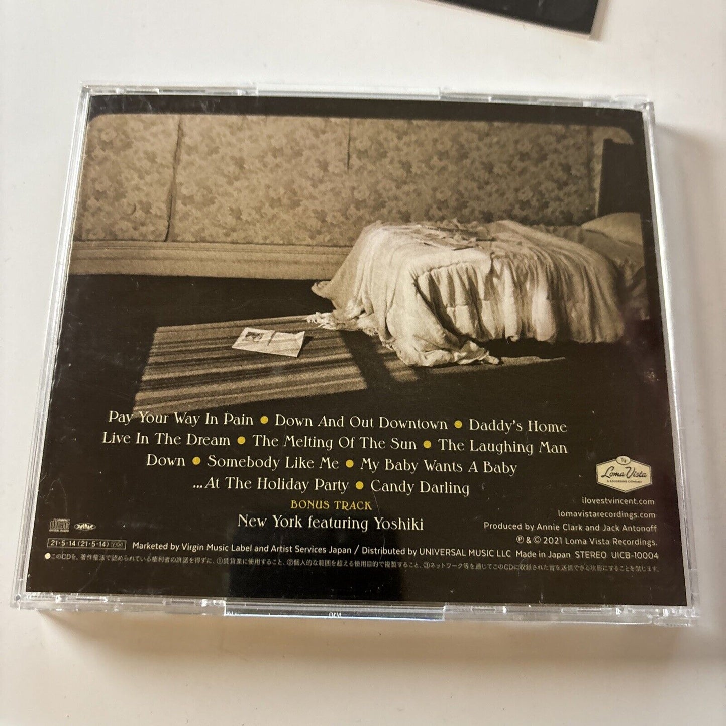 St. Vincent - Daddy's Home (CD, 2021) Japan Uicb-10004