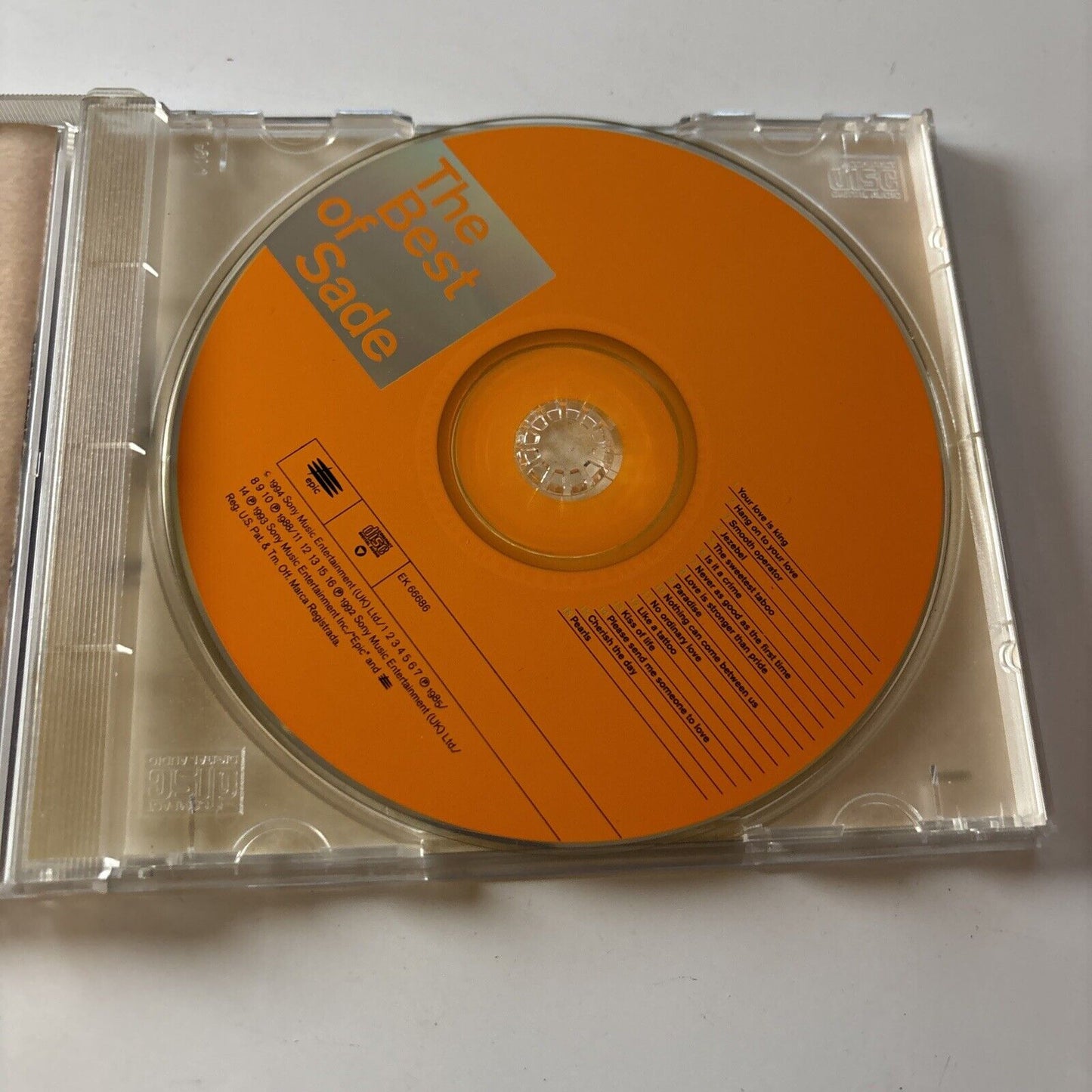 Sade - The Best of Sade (CD, 1994) Ek-66686