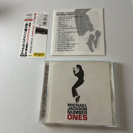 Michael Jackson - Number Ones (CD, 2003) Japan Obi  Eicp-333