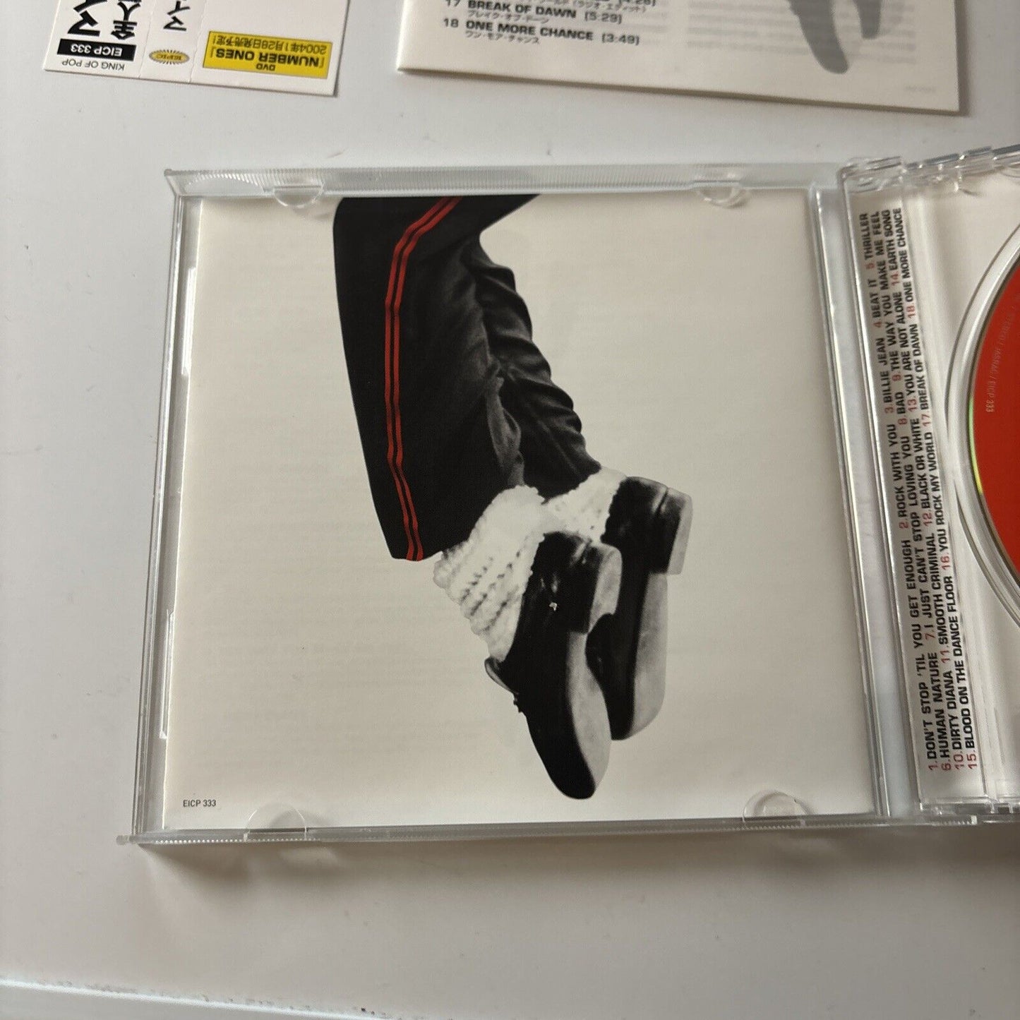 Michael Jackson - Number Ones (CD, 2003) Japan Obi  Eicp-333